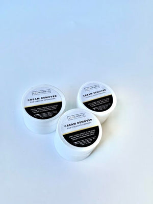 Adhesive melt cream remover